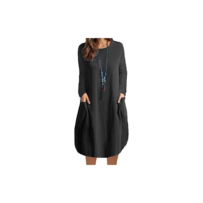 Générique Donne Manica Corta oversize Top Estate Girocollo
