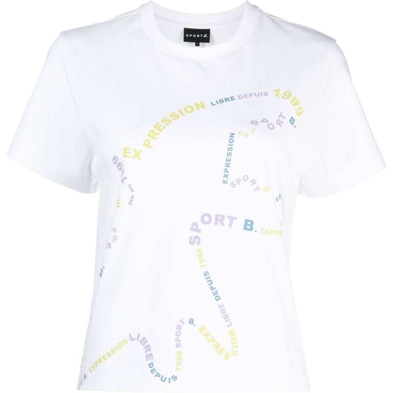 SPORT b. by agnès b. T-shirt con stampa grafica - Bianco