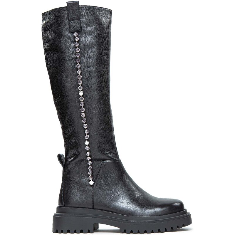 Stivali in pelle nera Inca n.38 | Kaufen auf