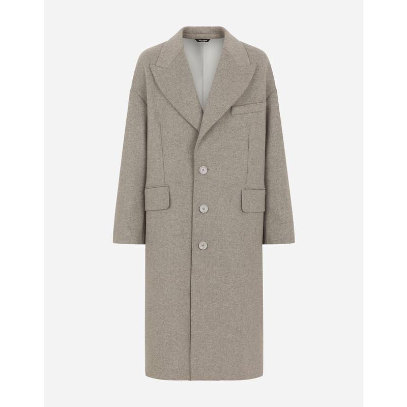 Dolce & Gabbana Cappello In Lana Vergine LBKH93-JCVV3 Con Logo Jacquard