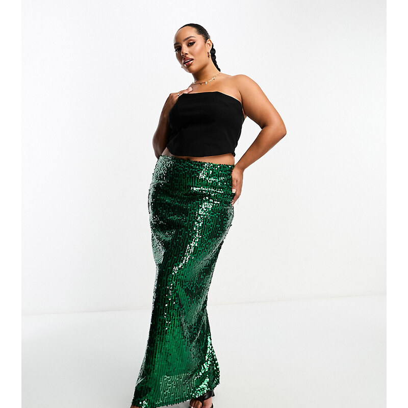 TOSHIKII Gonna A Tubino Lunga Con Paillettes Da Donna Gonna A Vita Alta Con Paillettes A Vita Alta Gonna Formale Da Festa Con Glitter Scintillanti 122378997
