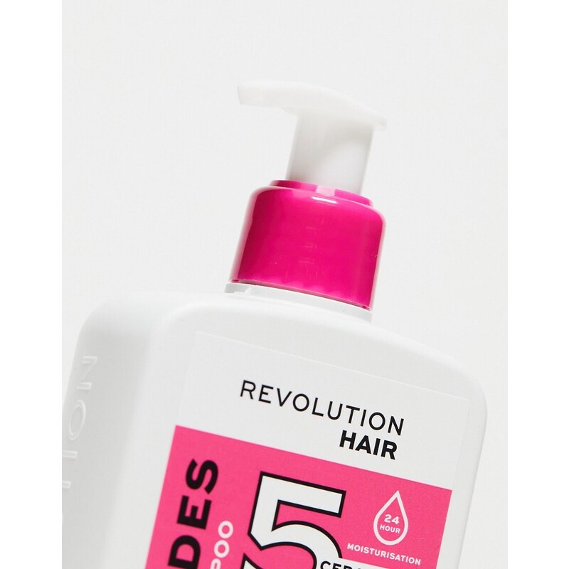 Revolution Haircare - Shampoo idratante per i capelli con 5 ceramidi e acido ialuronico 250 ml-Nessun colore