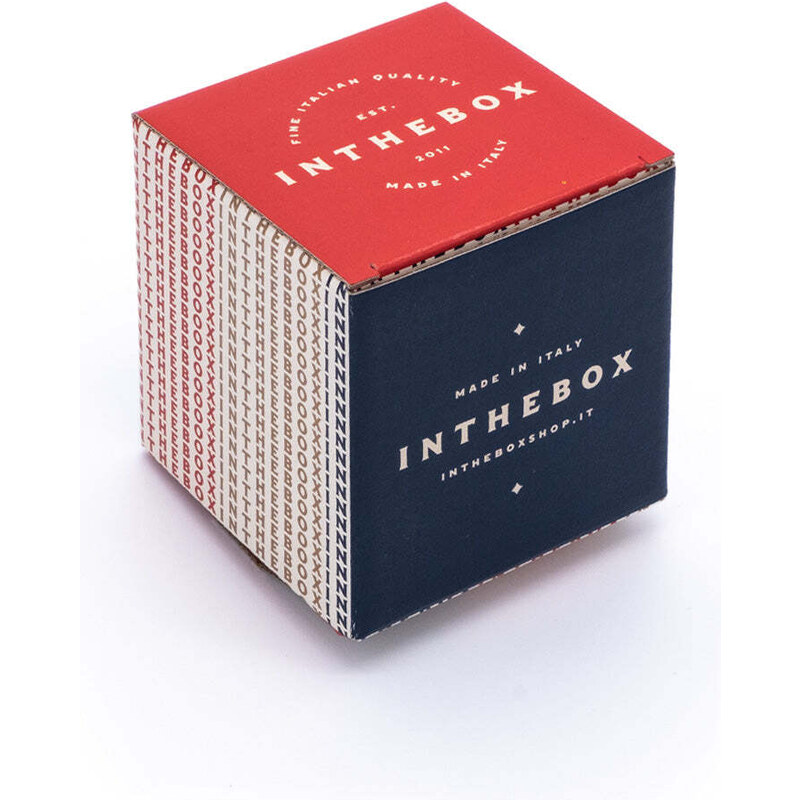 IN THE BOX Calze lunghe fantasia stars & stripes rosso/panna