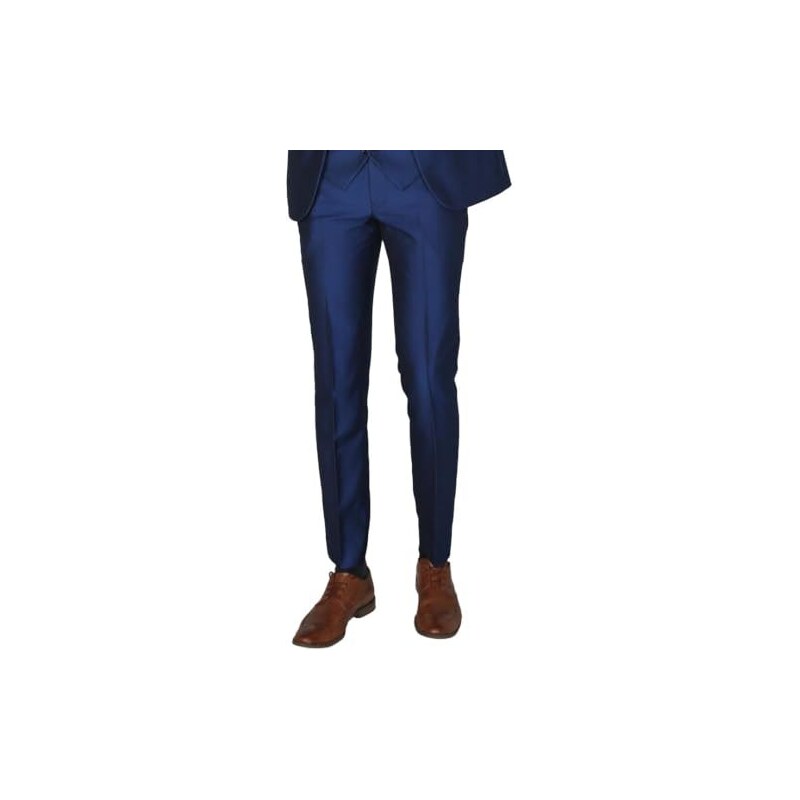 Cravatta Uomo Elegante Tinta Unita Nero - Tessuto Resistente, Lunghezza 142 Cm, Larghezza 8,9 Cm - Fatta A Mano UK - 4