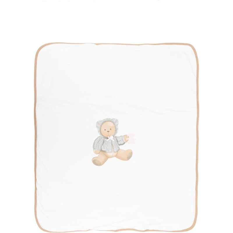 Coperta neonato Gucci in cotone 7740103kaal Bianco