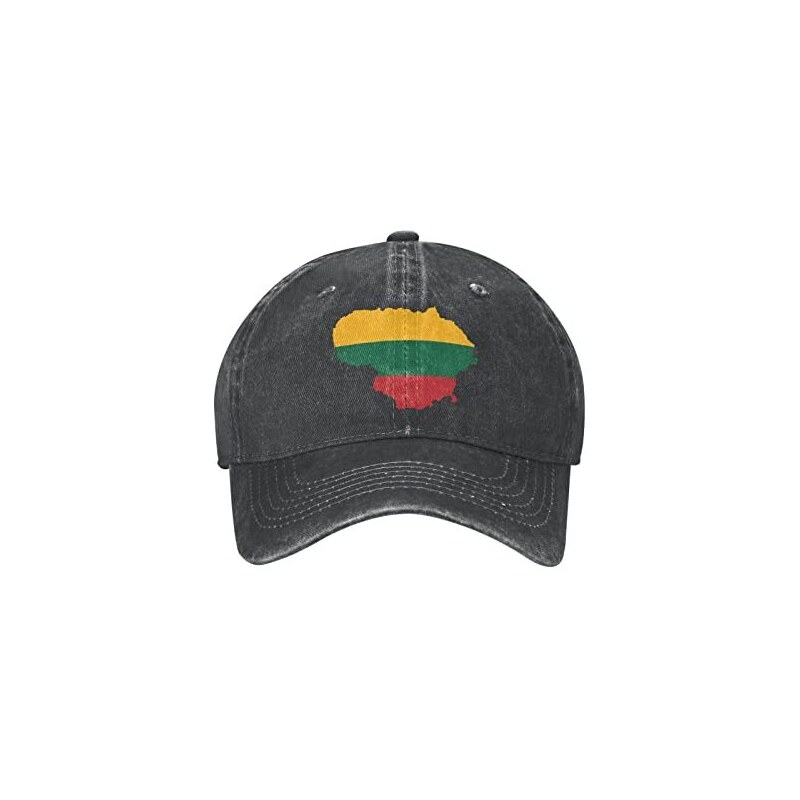 351 Uomo Donna Cappello da Cowboy Mappa delle Bandiere della Lituania