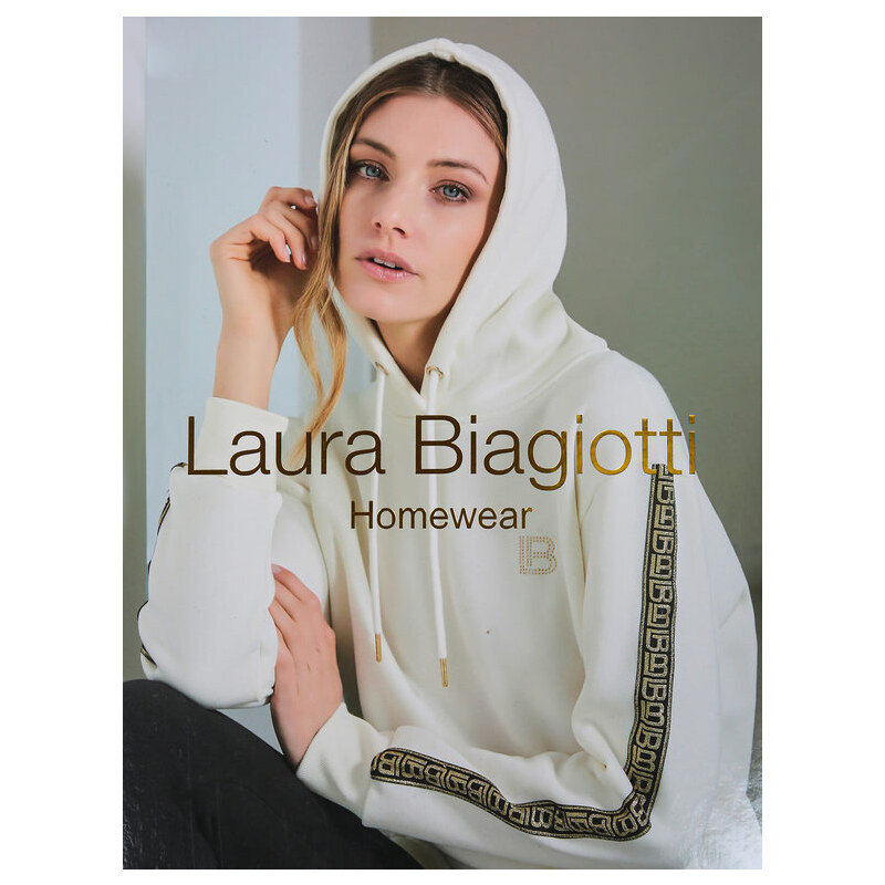 Laura Biagiotti Felpa donna con zip e cappuccio: in offerta a 26.99€ su