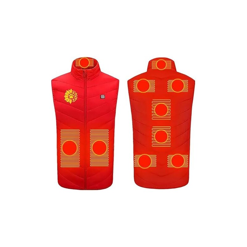 ORORO - Giacca riscaldata leggera da donna con 4 zone di