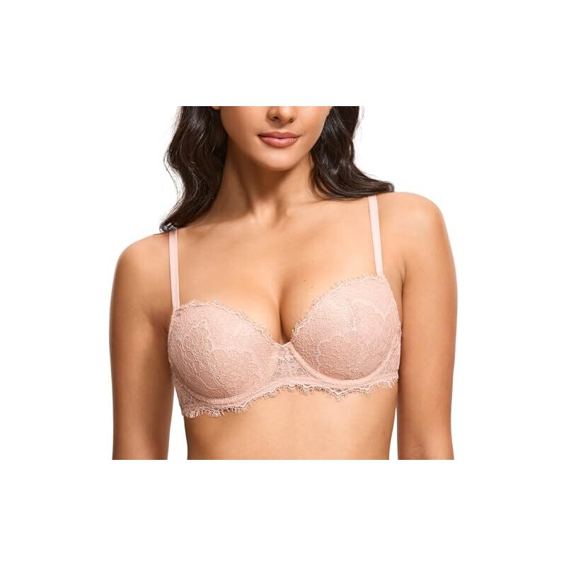 Reggiseno Donna Reggiseno Push Up Con Ferretto Per Donna - Taglie - Foto 7