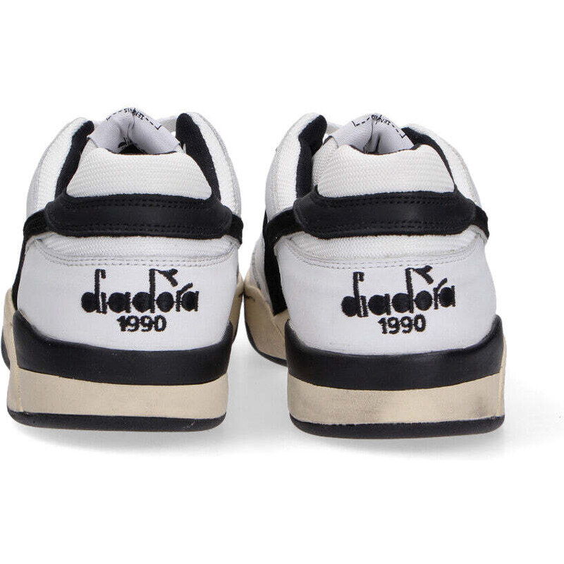 Diadora Heritage sneaker B.560 used bianco nero