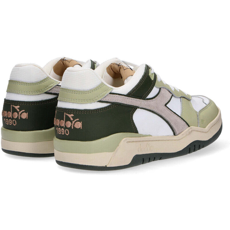 Diadora Heritage sneaker B.560 used bianco verde