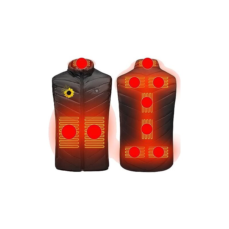 Gilet da lavoro riscaldante con powerbank taglia l-xl