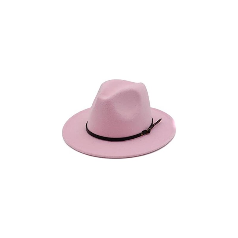 Elegante Cappello Fedora Da Donna A Tesa Larga In Feltro Di Lana - Raceu Hats - Foto 6