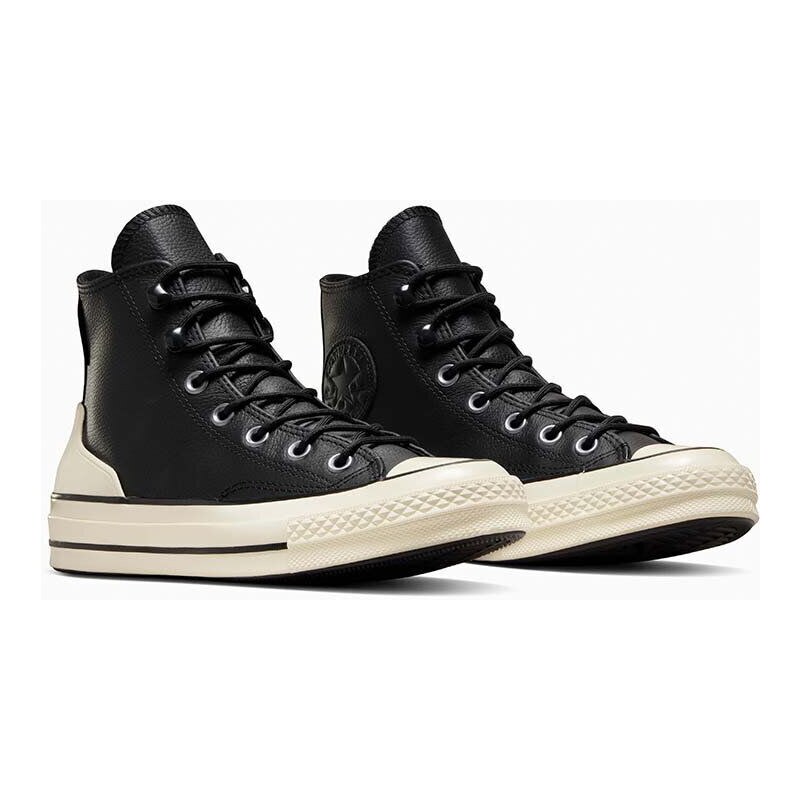 Converse scarpe da ginnastica in pelle Chuck 70 colore nero A05695C
