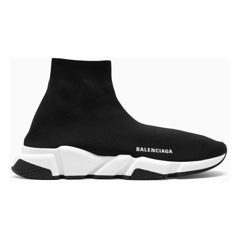Balenciaga Sneaker Speed in maglia nera e bianca