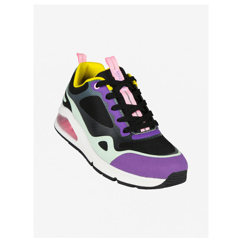 Skechers Mad Air Uno 2 Sneakers Da Donna Multicolor Con Zeppa Nero Taglia 40