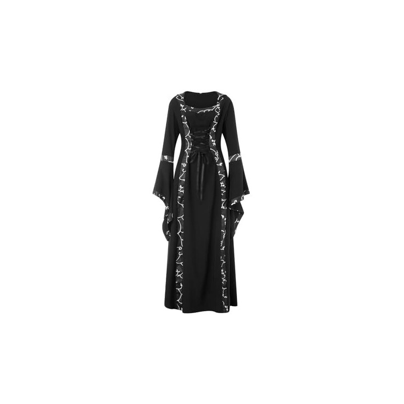 SCARLET DARKNESS Abito da donna rinascimentale, senza