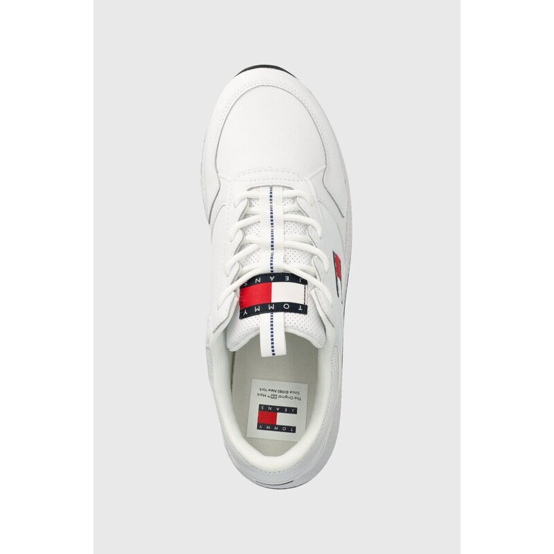 Tommy Jeans sneakers TOMMY JEANS FLEXI RUNNER colore bianco EM0EM01409