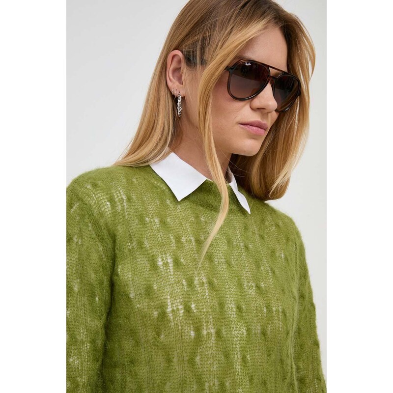 MAX&Co. maglione in misto lana donna colore verde
