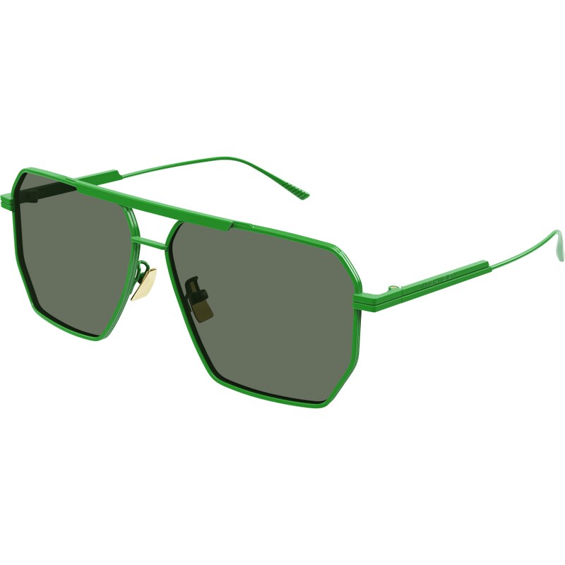 Occhiali Da Sole Bottega Veneta Bv1012s Cod. Colore 006 Uomo Squadrata Verde