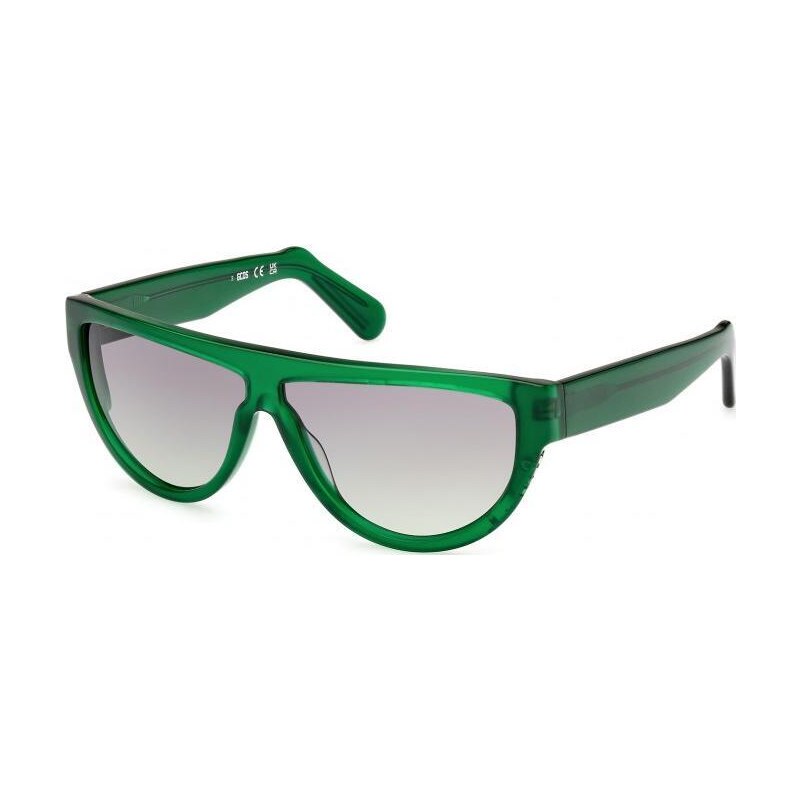Occhiali Da Sole Gcds Gd0025 Cod. Colore 93p Unisex Geometrica Verde