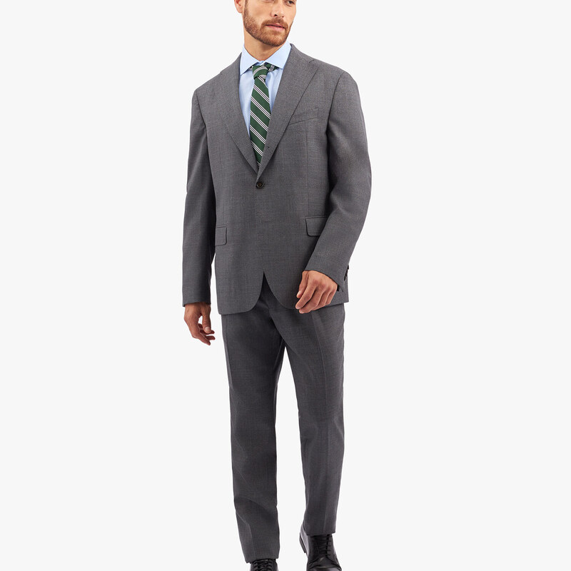 Brooks Brothers Abito grigio in lana vergine - male Abiti e Pantaloni eleganti Grigio medio 36