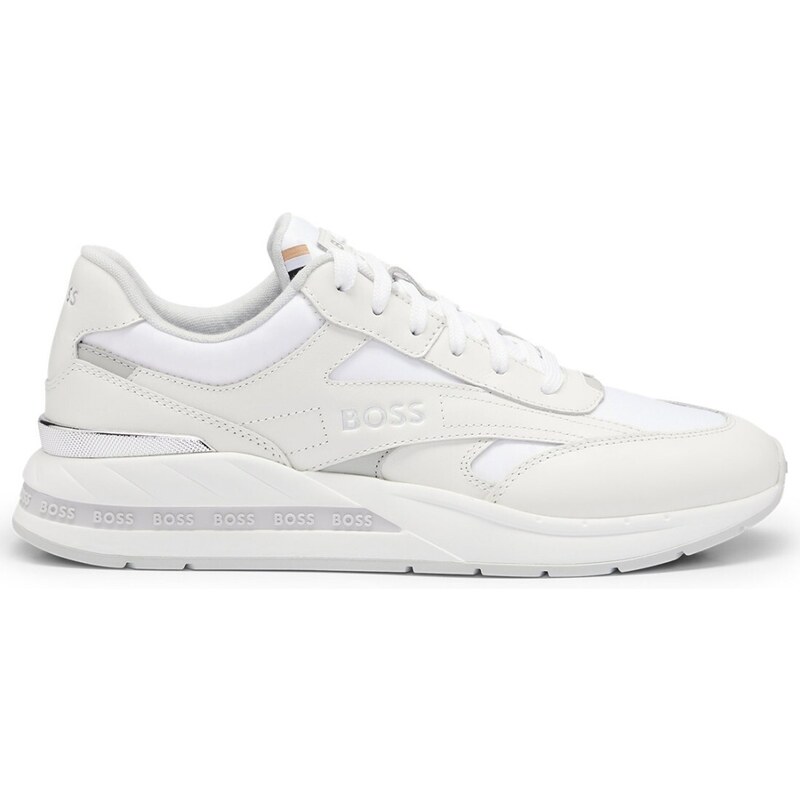 Stivaletto in pelle da donna con lacci in colore cuoio