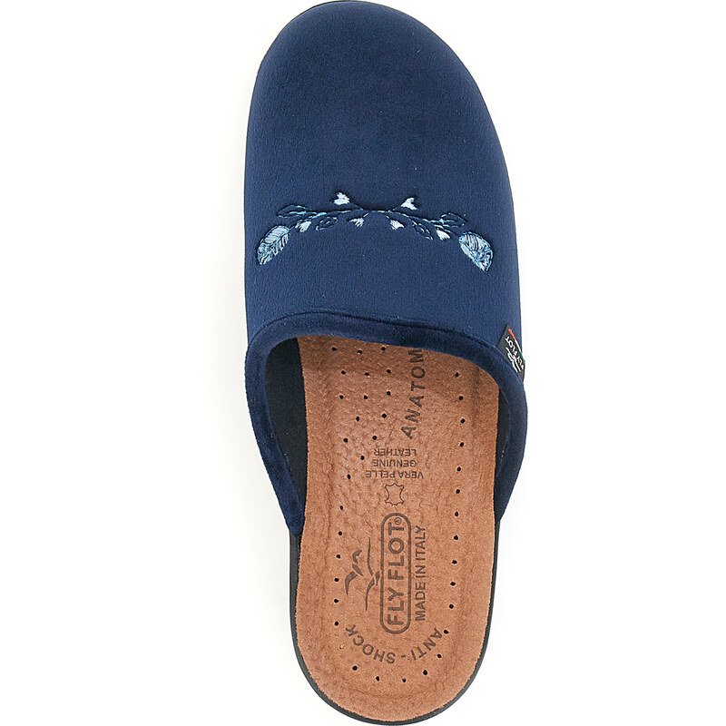 PANTOFOLE NERE FLY FLOT 63512 da donna