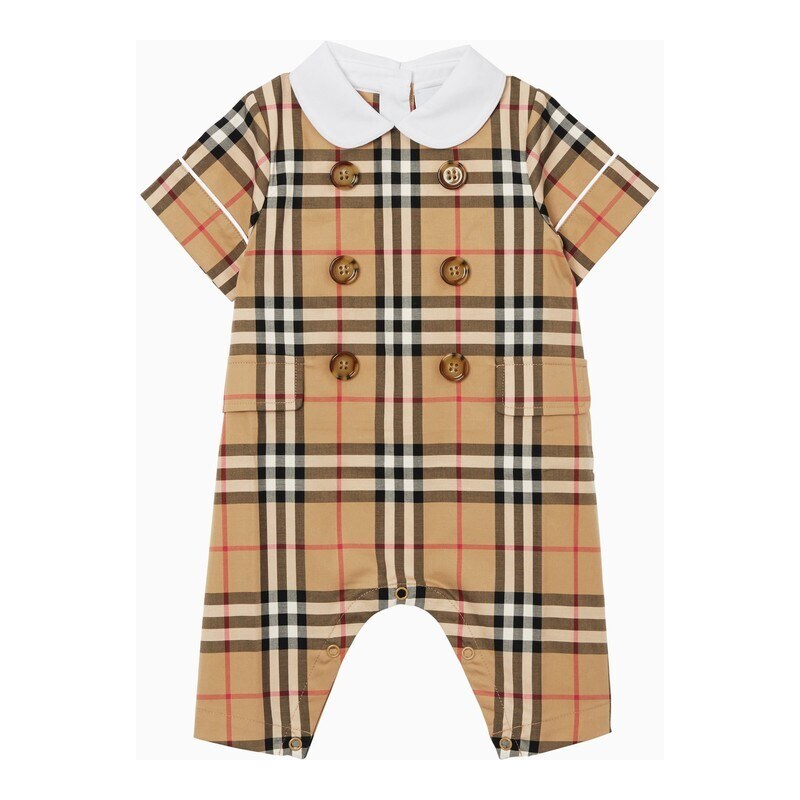 Burberry Body beige Vintage Check in cotone