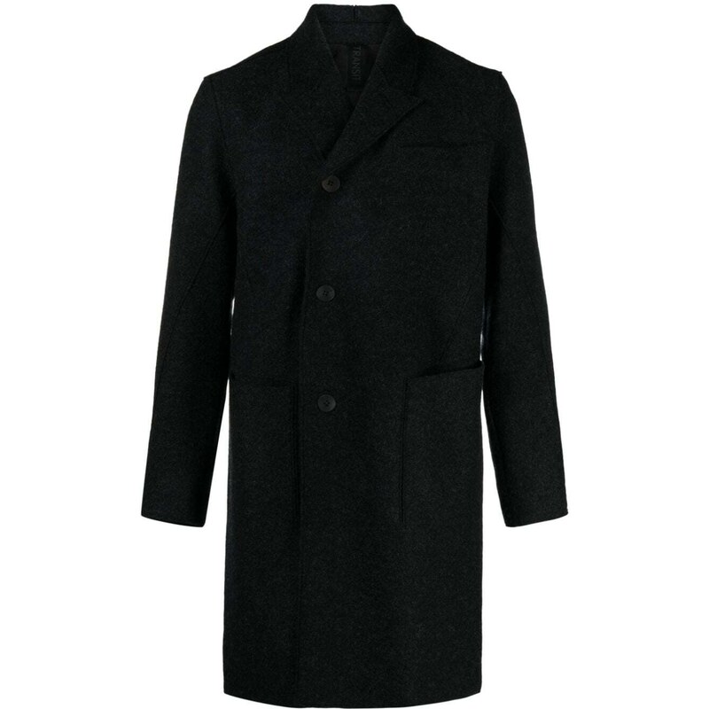 TRANSIT cappotto monopetto grigio scuro