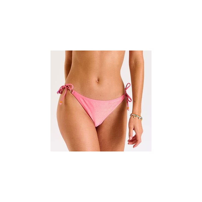 Mujeres Parte inferior de bikini atrevido con tirantes dobles cosidos