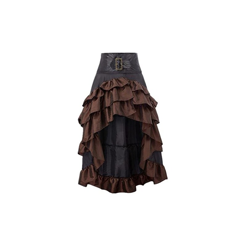 Top Corsetto Bustier Da Donna - Gilet Corsetto Sottoseno Denim Stretto Da Donna Cinghie Disossate Con Lacci Corsetti Top Cowgirl Gotico Taglie Forti Costume Bustier Da Ballo,Grigio,S - Foto 4