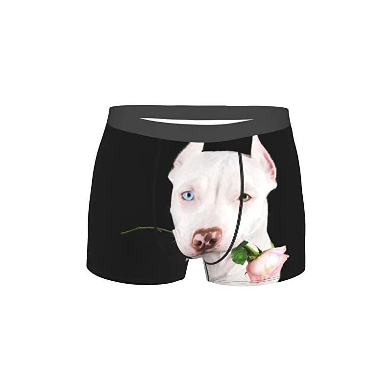 GFM UJ-BOXER1 - Mutande Boxer Uomo Con Bandiera Britannica - Bianco, Rosso, Blu - Taglie S/3XL