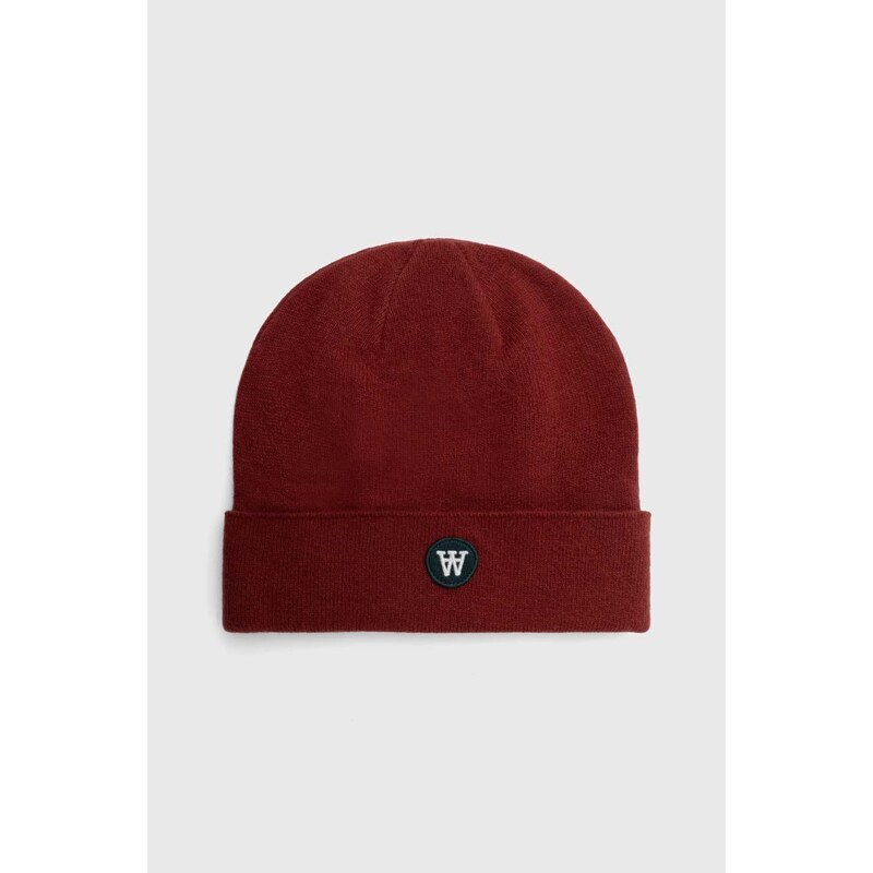 Wood Wood berretto in lana colore rosso
