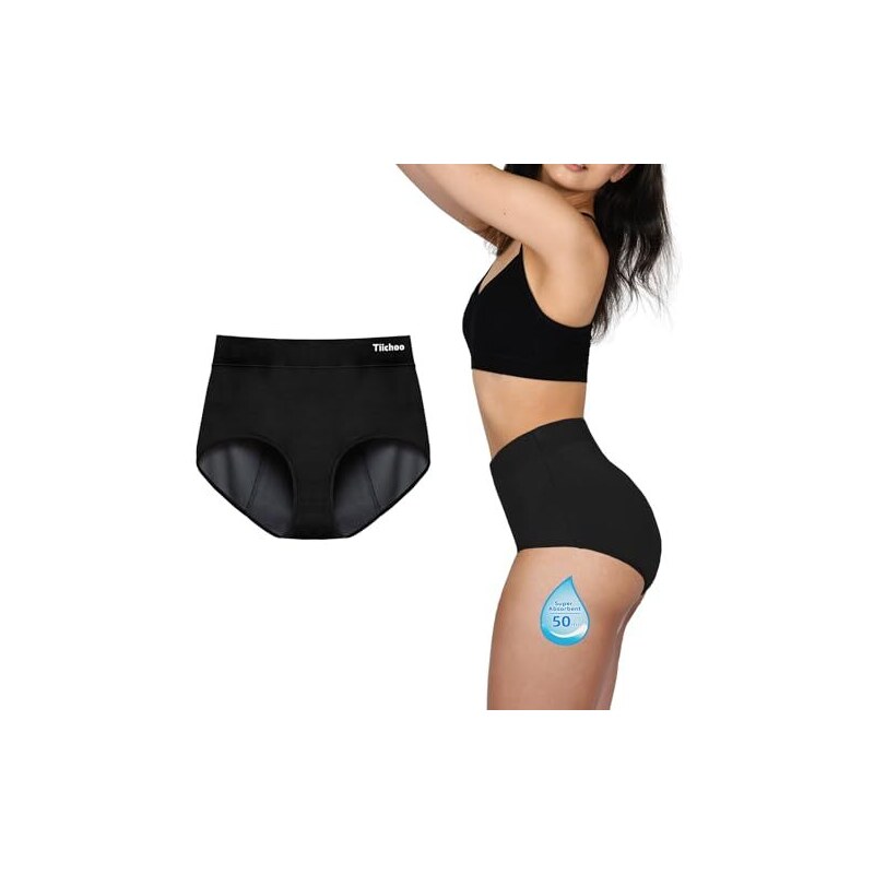 Mutande Donna Mutandine Assorbenti Per Ciclo Mestruale Cotone