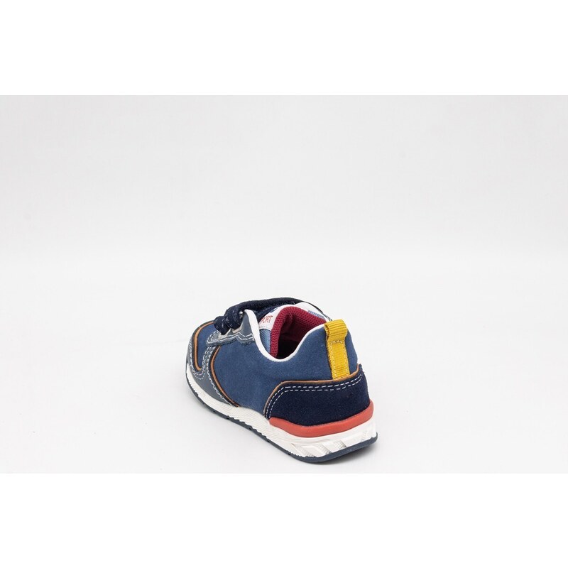 FALCOTTO Sneakers in pelle e suede - Navy