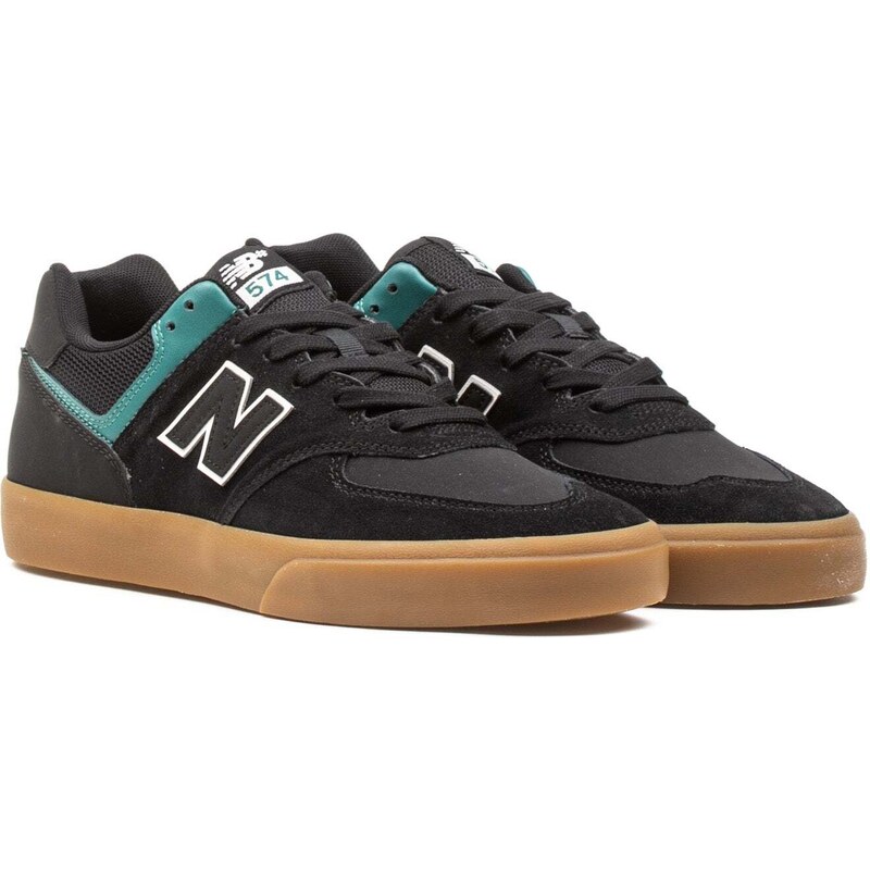 new balance numeric New Balance 574 Numeric Black Gum,Nero | NM574VBG§