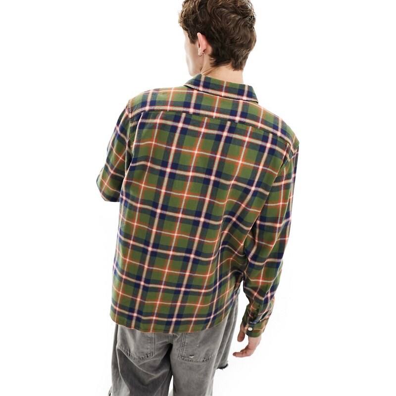 Levi's Classic - Workwear Capsule - Camicia gialla a quadri-Giallo