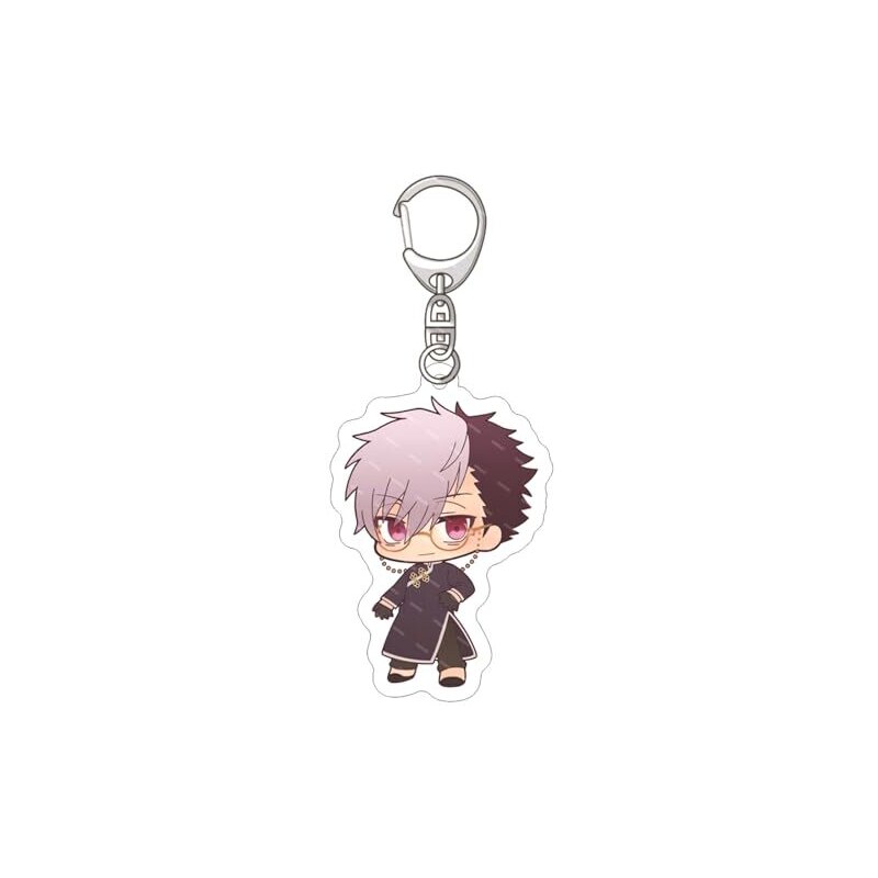 Portachiavi Kawaii Coniglio Demoniaco E Lunare - Ciondolo In PVC Morbido Per Zaino E Borsa, Regalo Originale Per Amanti Anime E Goth