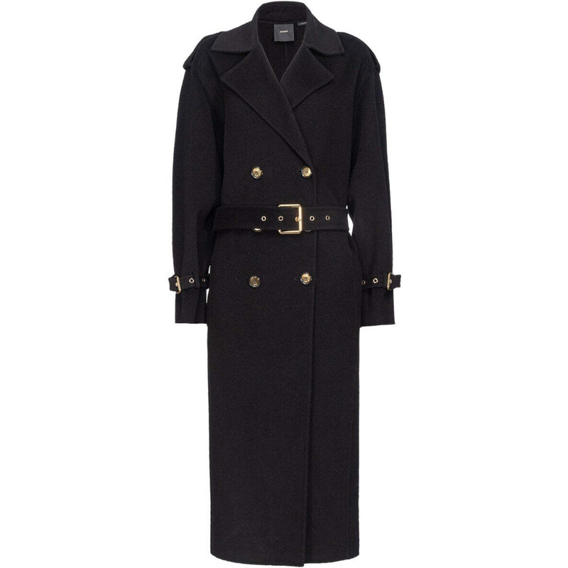 Pinko Testo trench in panno