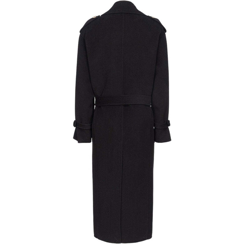 Pinko Testo trench in panno