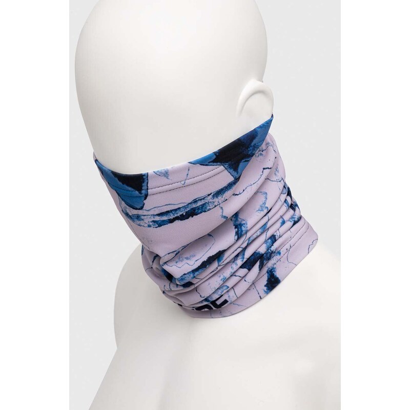 Picture foulard multifunzione donna colore blu