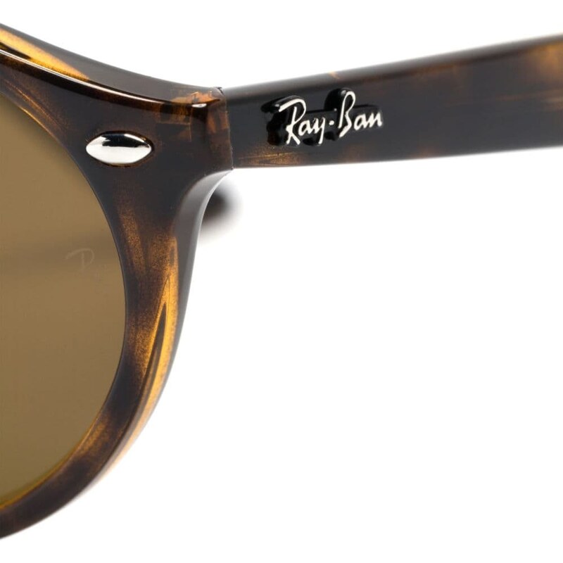 Aston Martin Occhiali Da Sole Rotondi Tartaruga Havana – Uomo, Made In Italy