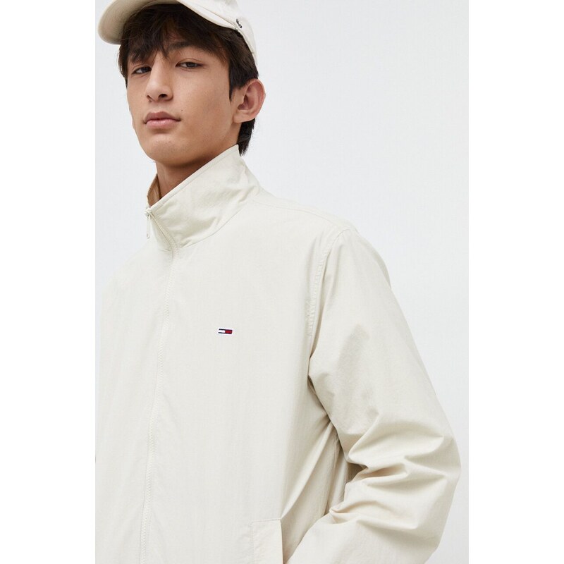 Tommy Jeans giacca uomo colore beige