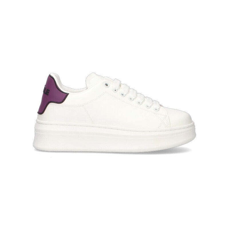 GAeLLE Sneaker donna bianca/viola SNEAKERS