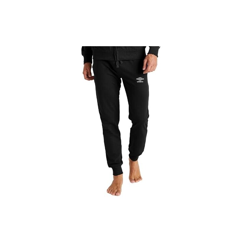 LVCBL Pantaloni cargo da lavoro da uomo, in cotone, casual, estivi, con elastico in vita, con coulisse e tasche, Nero , M