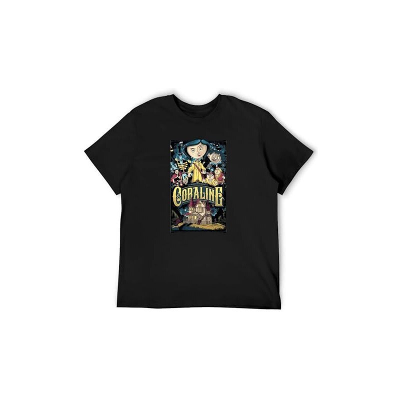 dif T-Shirt Coraline & The Secret Door Men T Shirts Coraline Secret