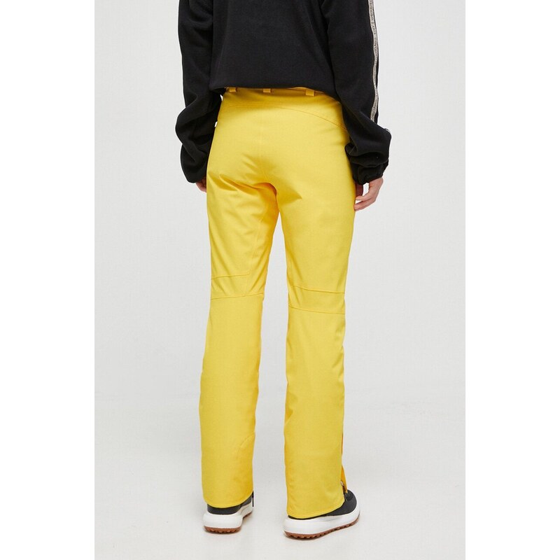 Descente pantaloni da sci Nina colore giallo