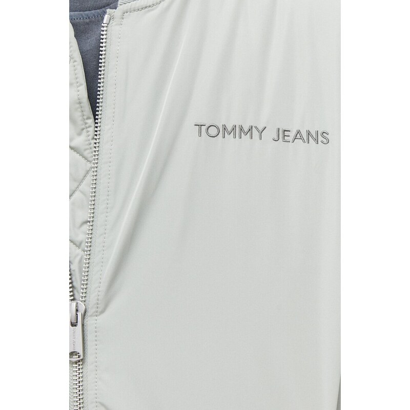 Tommy Jeans giacca bomber uomo colore verde