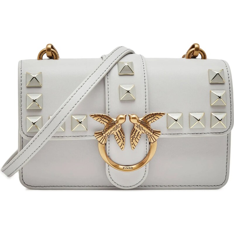 Pinko Borse Mini Vitello Seta, Design Bowling Borsa Pinko